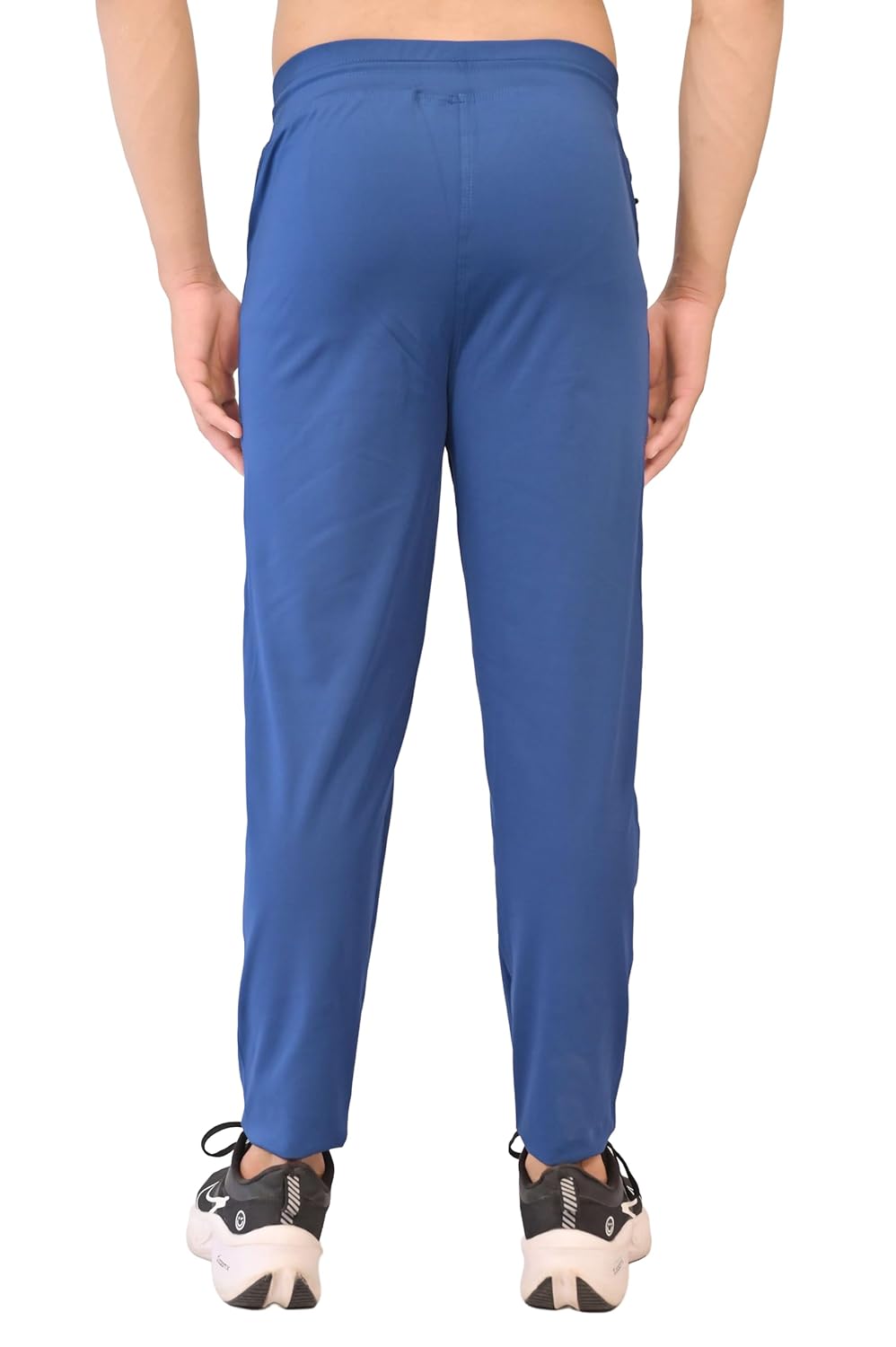 Men’s Slim Fit Athletic Bottom Wear Track Pants with Adjustable Waist and Side Pockets