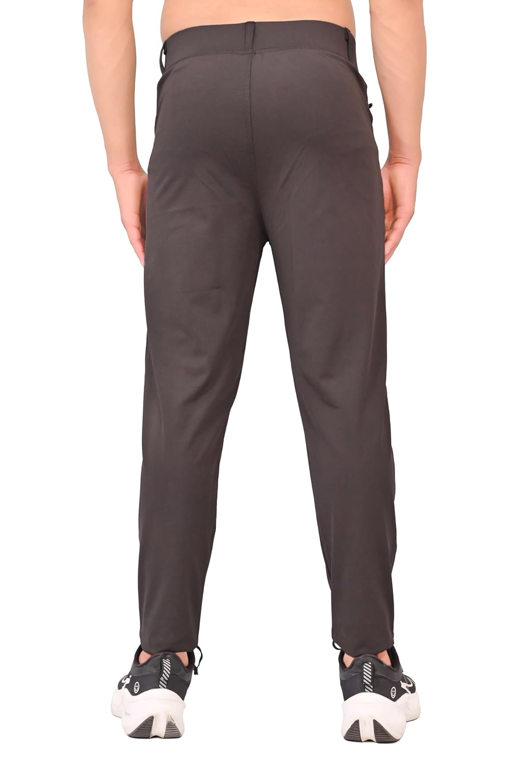 Men’s Comfortable Tapered Track Pants with Adjustable Fit and Pockets
