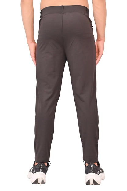 Men’s Comfortable Tapered Track Pants with Adjustable Fit and Pockets