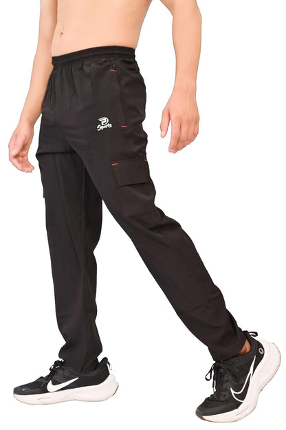 Men’s Comfortable Track Pants with Sleek Tapered Design for Everyday Wear