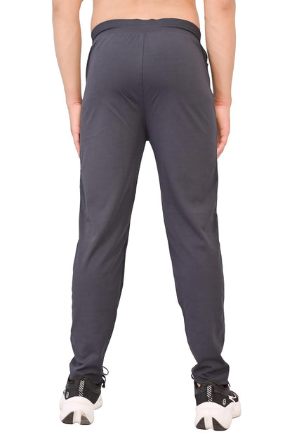 Men’s Slim Fit Athletic Track Pants with Adjustable Waist with Side Pockets