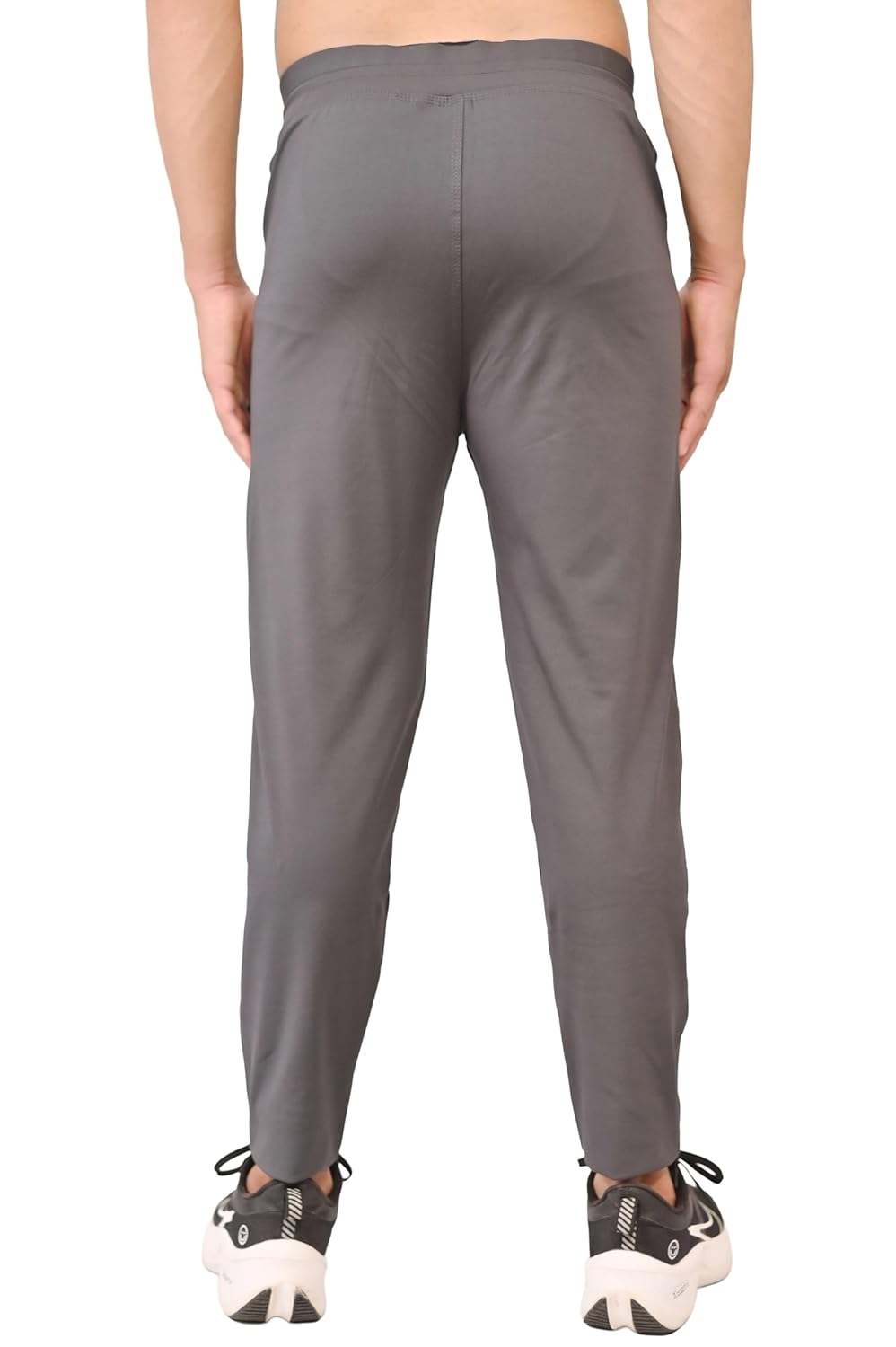 Men’s Slim Fit Athletic Bottom Wear Track Pants with Adjustable Waist and Side Pockets