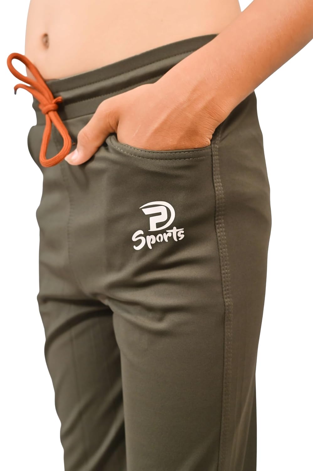 Men’s Casual Track Pants with Drawstring Waist and Stylish Tapered Fit